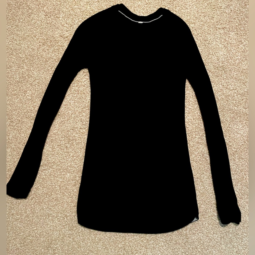 Lululemon black top, Size 4